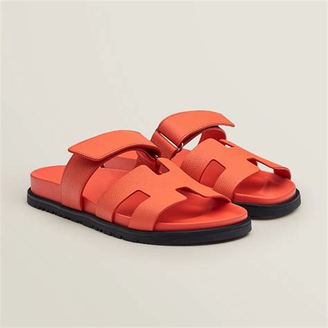 sandale chypre hermes orange|hermes chypre sandals outfit.